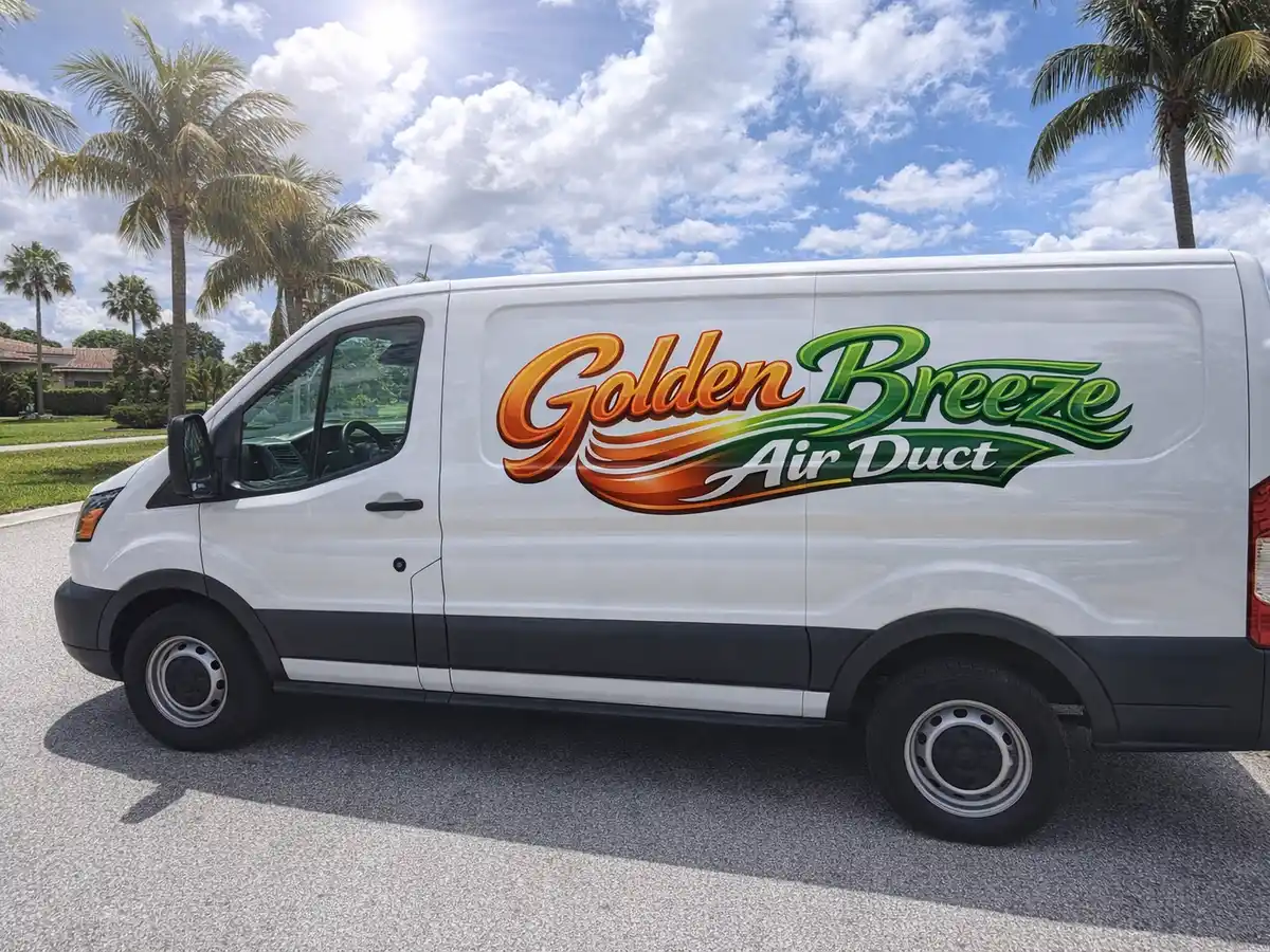Service van arriving on a Bonita Springs, FL street — local same-day coverage